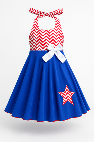 4th Of July Pageant Wear Dress