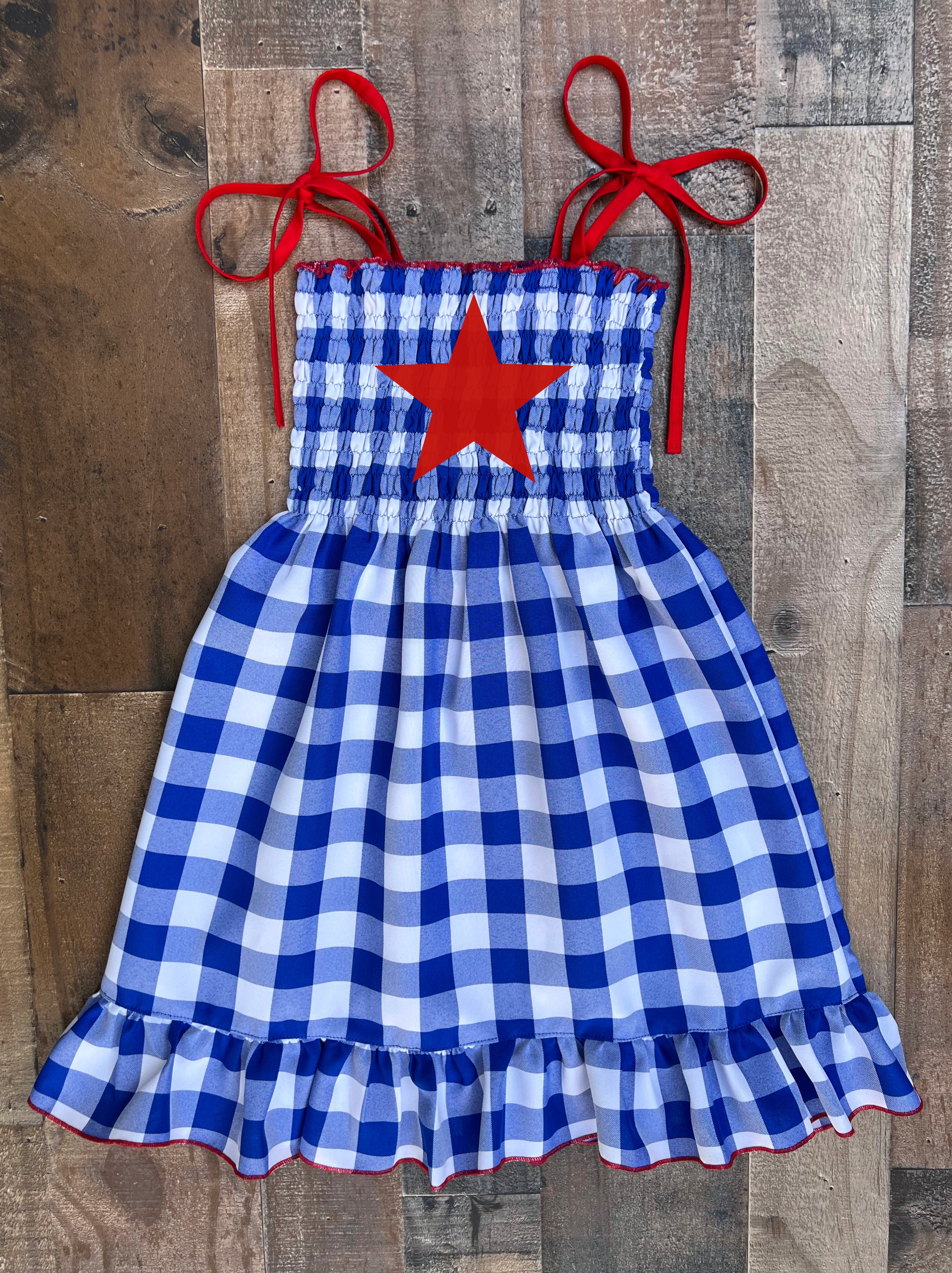 green emerald velvet dress Fall Plaid Smocked Dress – Olive You Kids Clothing main image 0