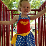 Wonder Woman Little Girl Dress