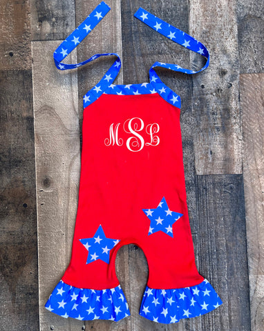 4th Of July Romper Outfit