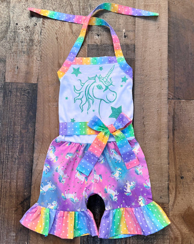 Unicorn Romper Outfit