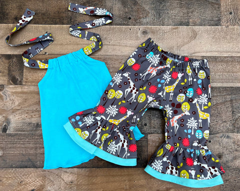 Giraffe Zoo Safari Outfit
