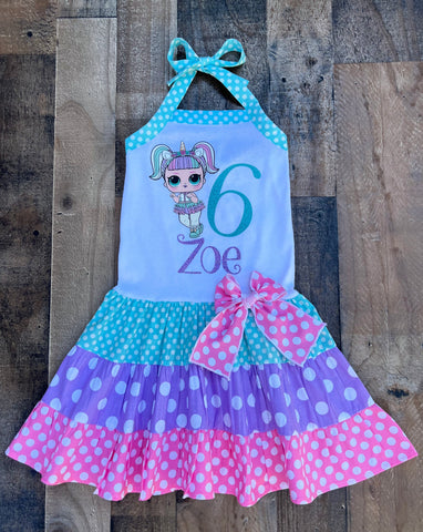 LOL Doll Birthday Girl Dress