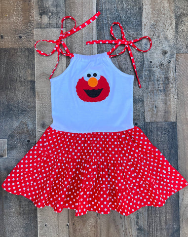 Elmo Twirl Dress