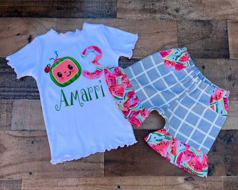 Cocomelon Birthday Girl Outfit
