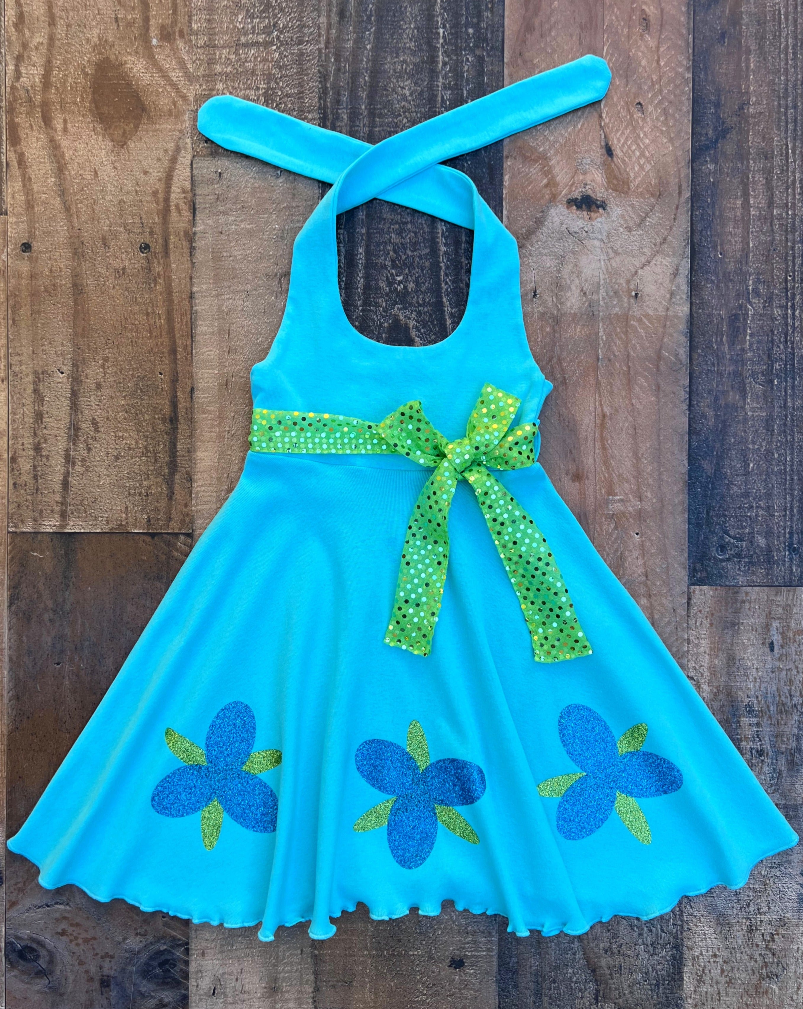 Poppy Troll Girl Costume Dress