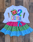 Cocomelon Birthday Girl Dress