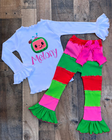 Cocomelon Birthday Girl Outfit
