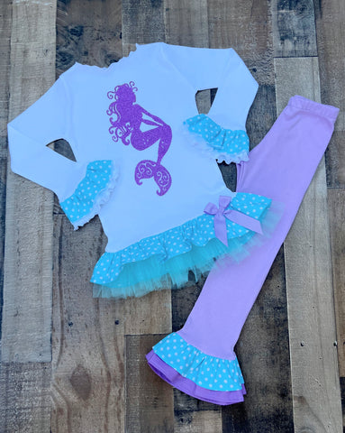 Mermaid Little Girl Outfit