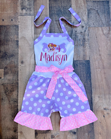 Paw Patrol Birthday Girl Outfit