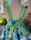 Kite Print Girl Dress