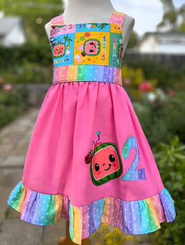 Cocomelon Birthday Dress