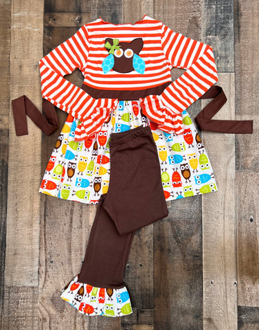 Cute Girl Owl Outfit