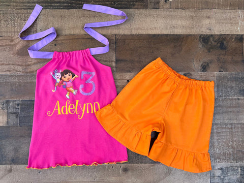 Dora Birthday Outfit