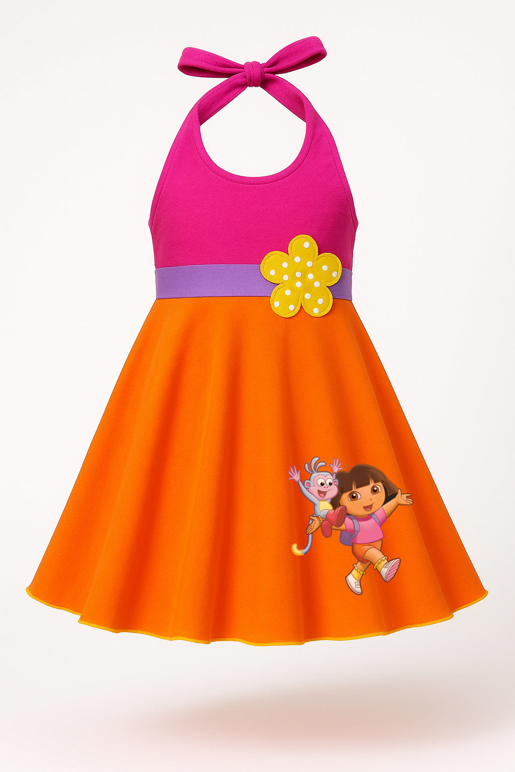 Dora The Explorer Twirl Dress | Dora The Explorer Girl Clothes