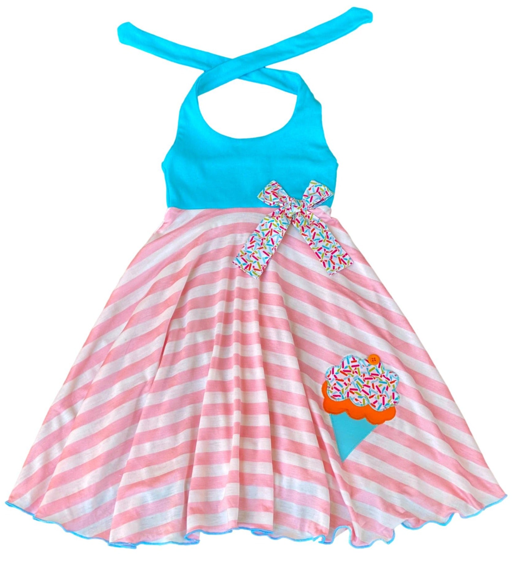 Ice Cream Cone Sprinkle Dress Ice Cream Cone Sprinkle Dress
