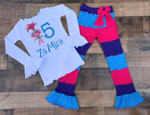 Poppy Trolls Outfit