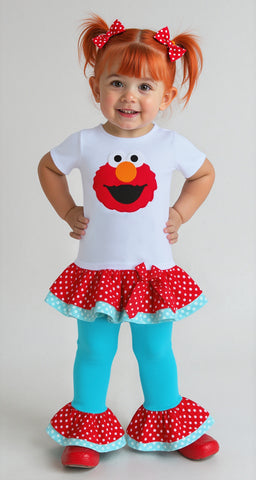 Elmo Sesame Street Outfit