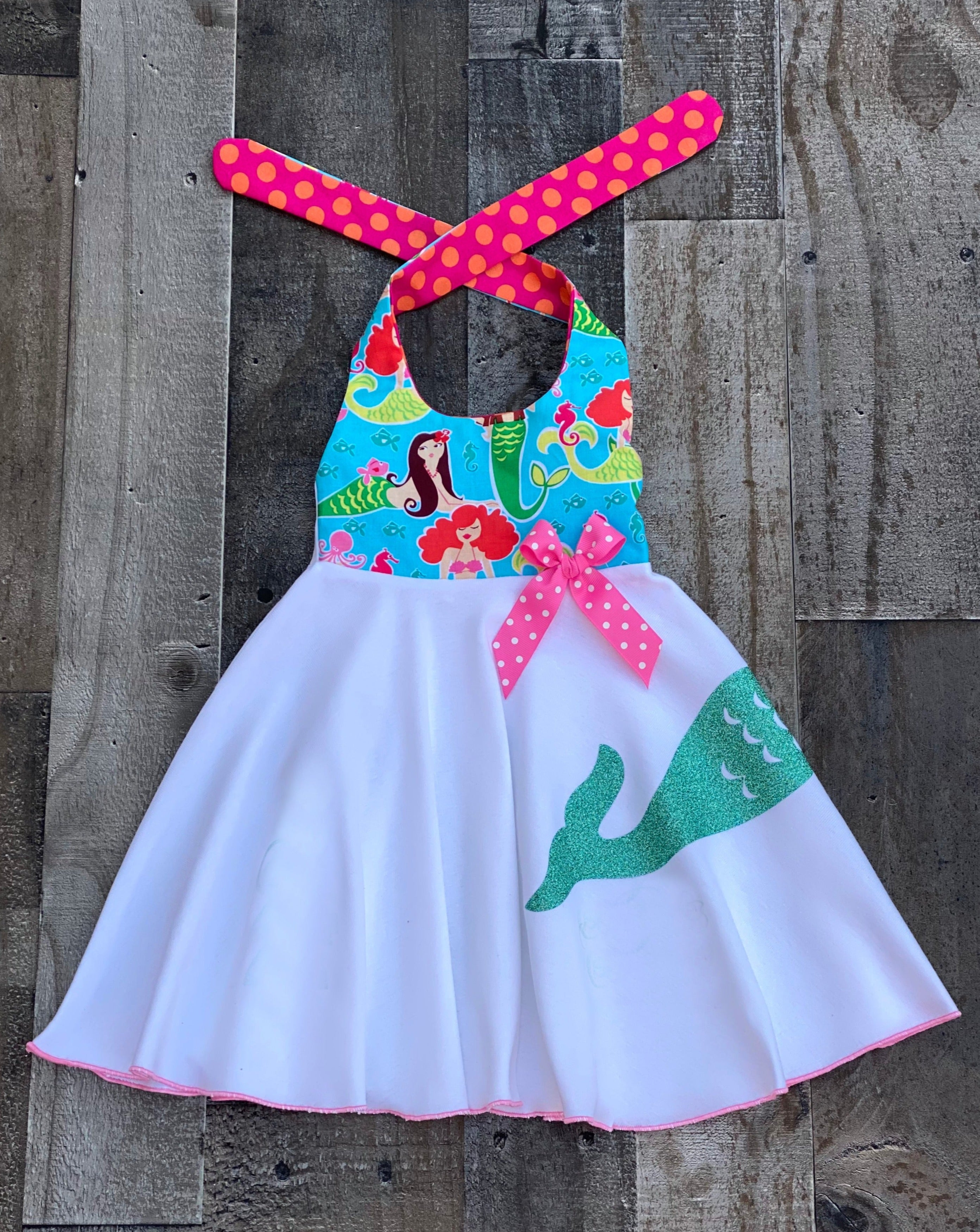 Mermaid Tail Halter Dress Mermaid Tail Halter Dress
