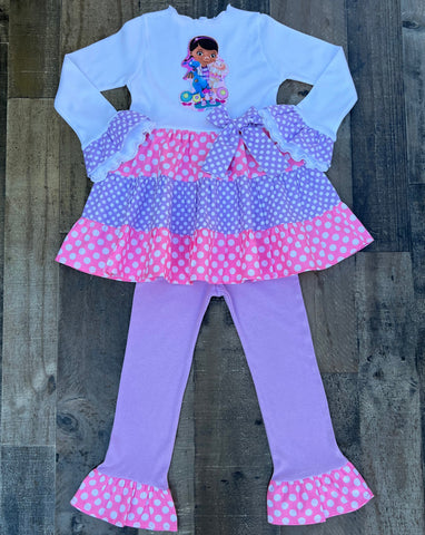 Doc Mcstuffins Girl Outfit 