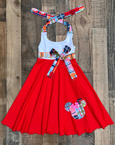 Minnie Mouse Plaid Dress