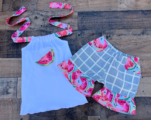 Watermelon Little Girl Outfit
