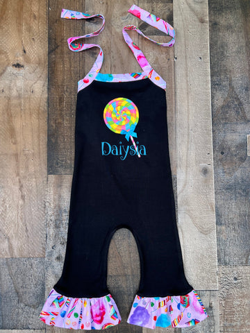 Lollipop Romper Outfit