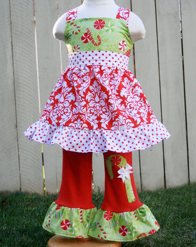 Christmas Holiday Girl Outfit