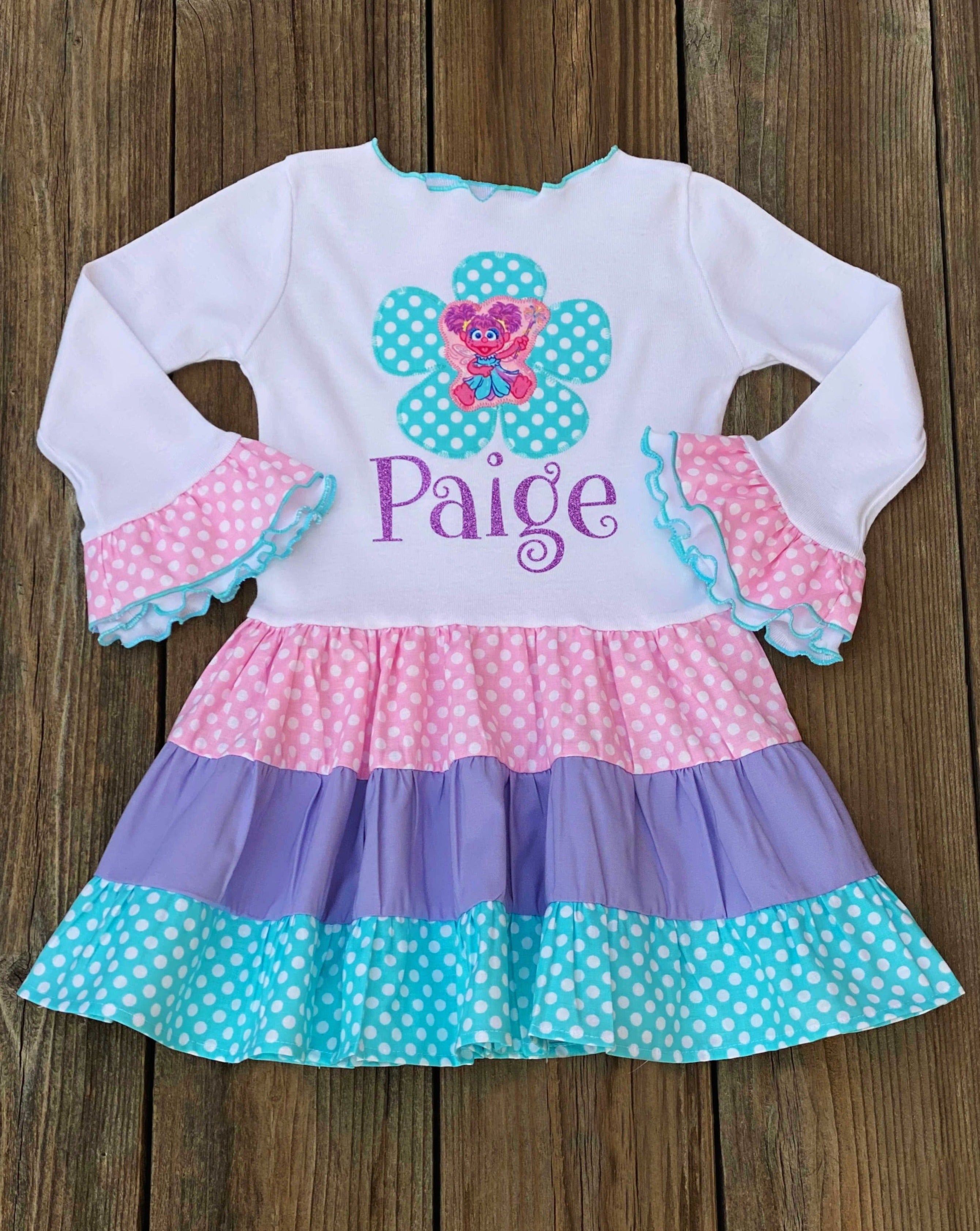 personalized birthday dress Abby Cadabby Birthday Dress