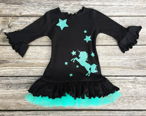 Unicorn Birthday Girl Outfit