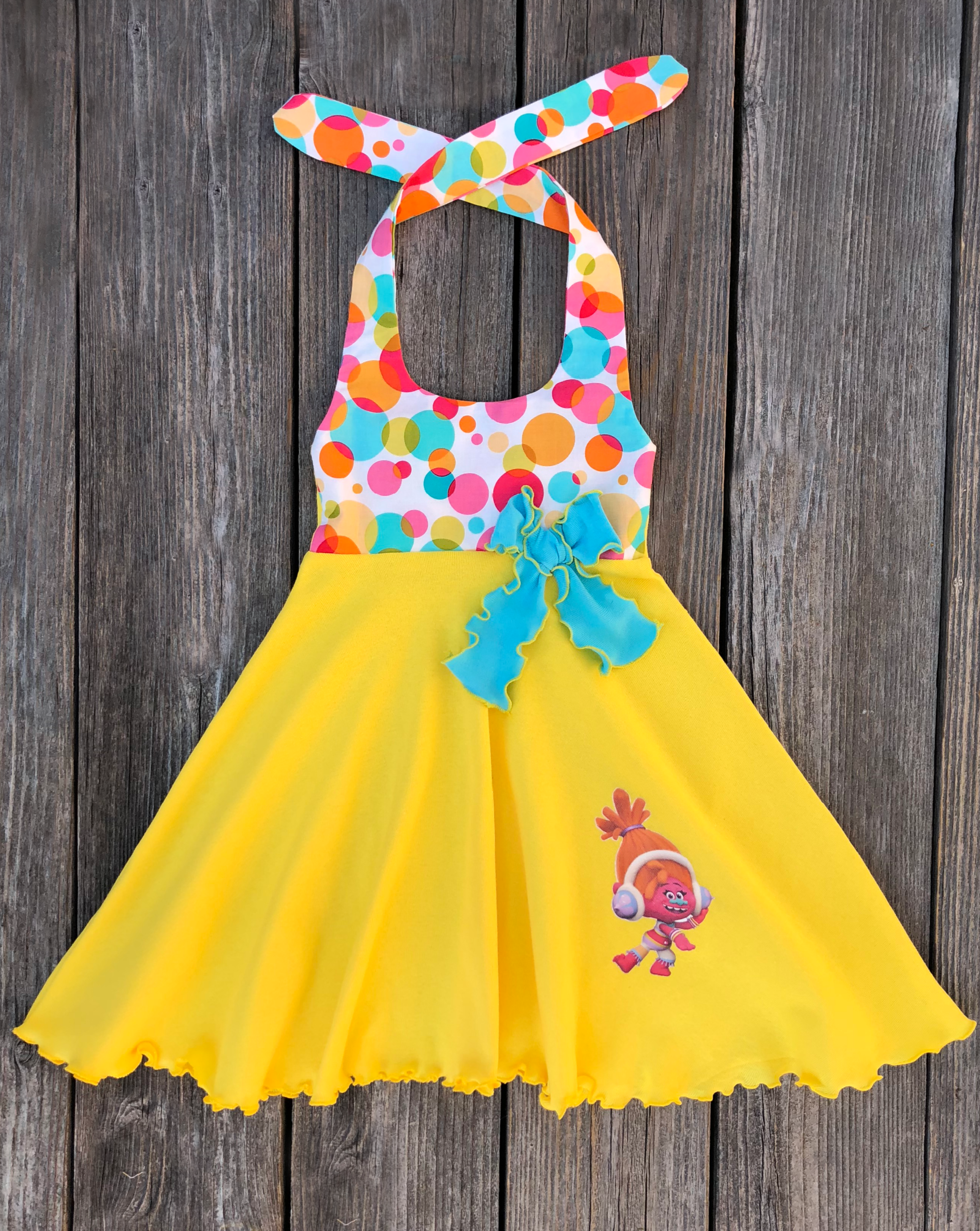 DJ Suki Trolls Birthday Girl Dress
