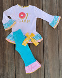 Donut Birthday Girl Outfit