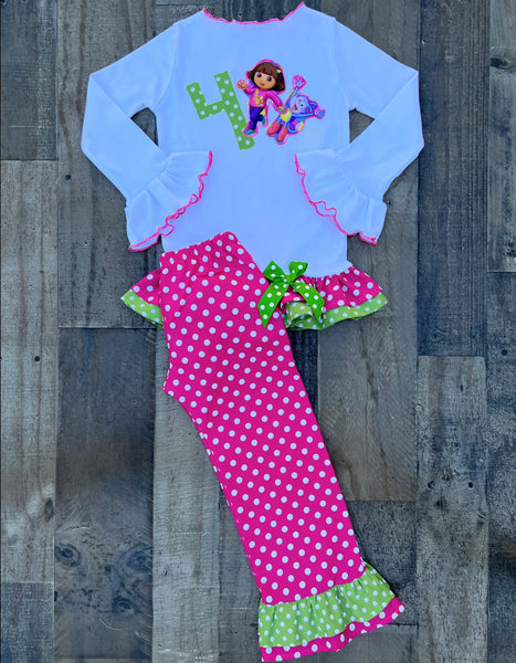 Dora The Explorer Birthday Girl Outfit