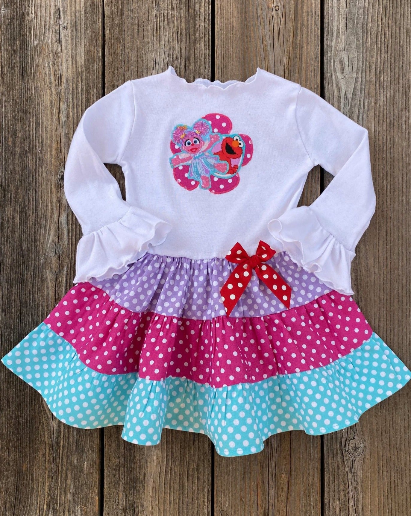 Abby Cadabby & Elmo Dress Birthday Party Dress