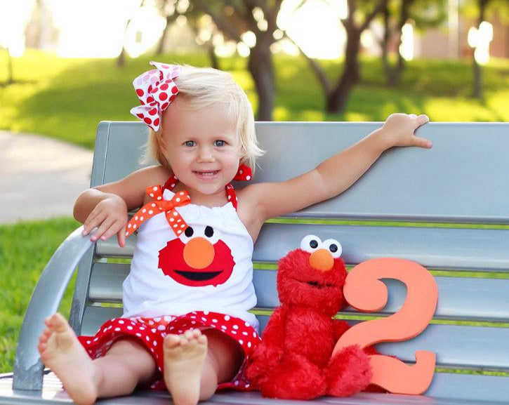 elmo birthday party dress Elmo Birthday Party Dress