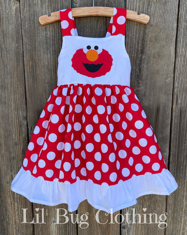 Elmo Jumper Dress