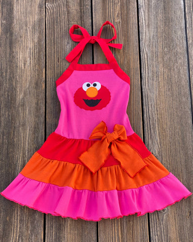 Elmo Twirl Dress