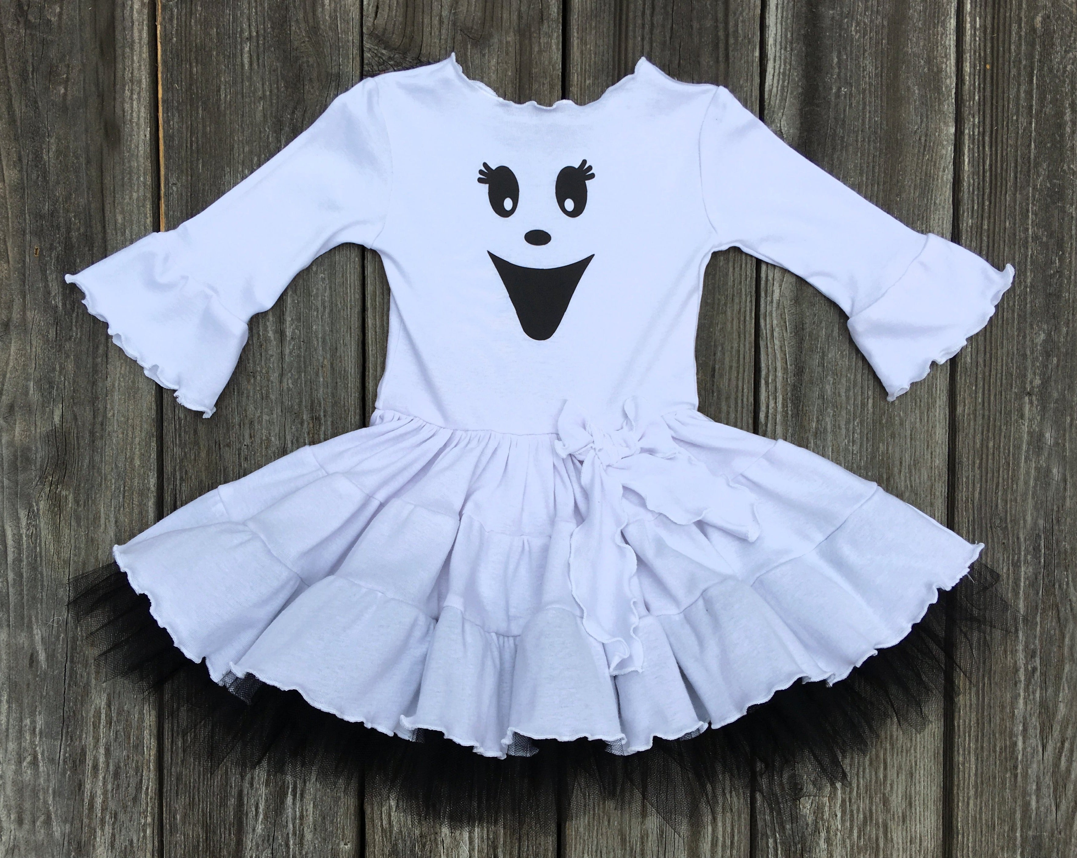 cute ghost dress Baby, Toddler, Child, Ghost Tutu Halloween Costume