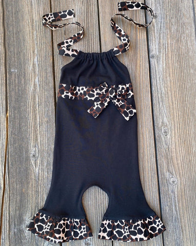 Giraffe Romper Print
