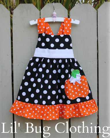 Halloween Pumpkin Dress