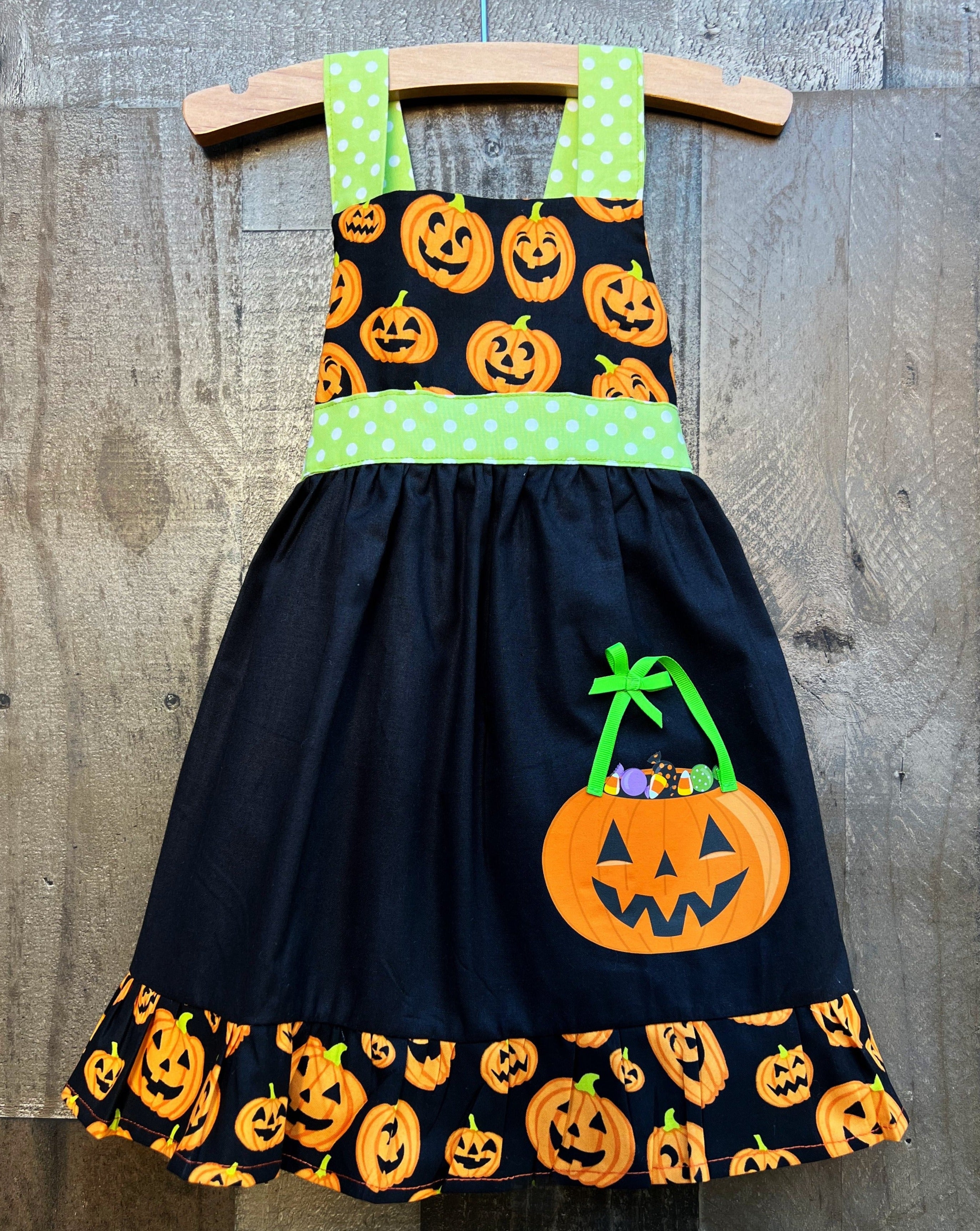 pumpkin dress Halloween Lantern Dress color:Taupe Opera Night 8 Dogs Dressed Up