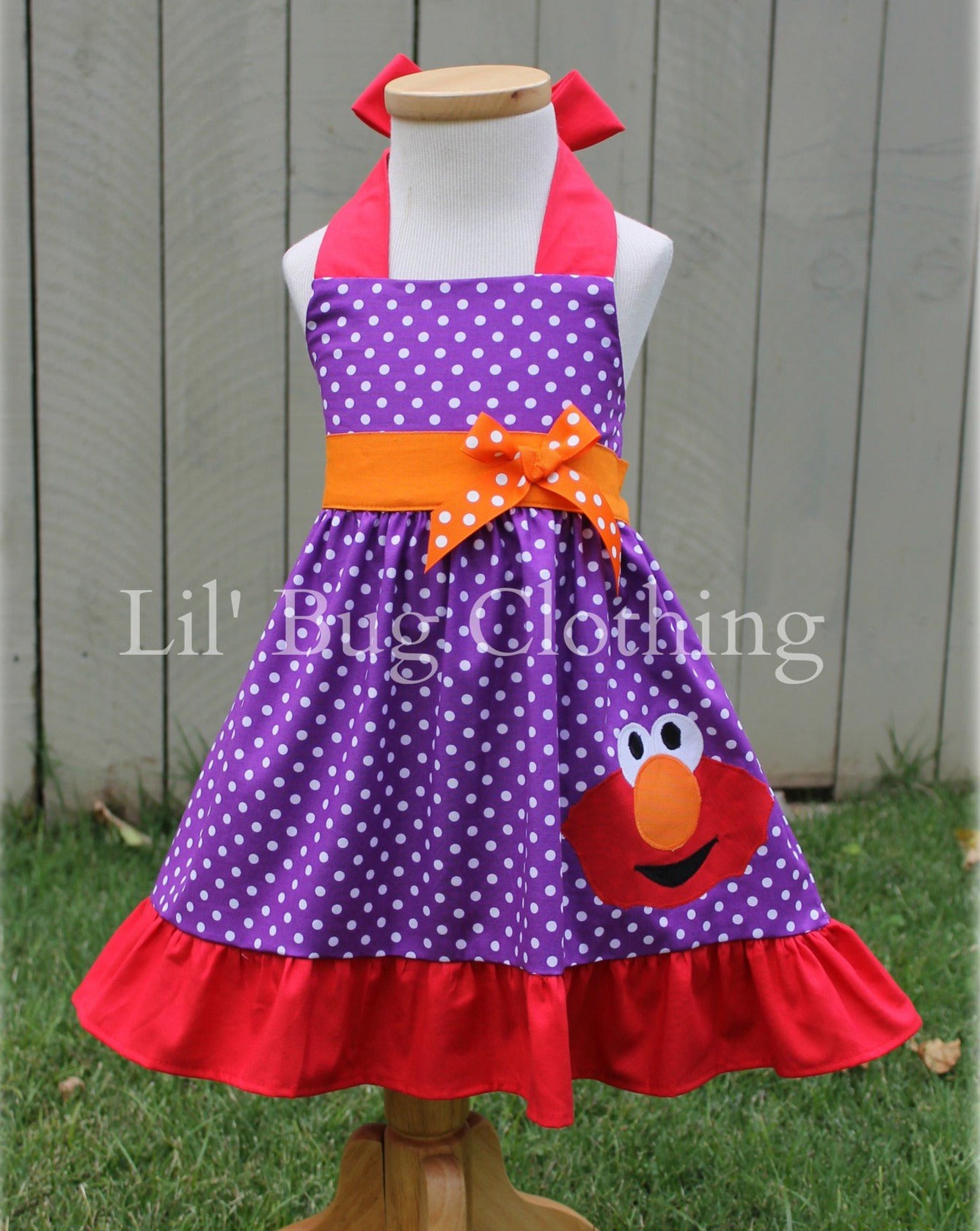 Elmo Birthday Girl Dress Elmo Birthday Girl Dress