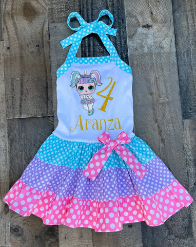 LOL Doll Birthday Girl Dress