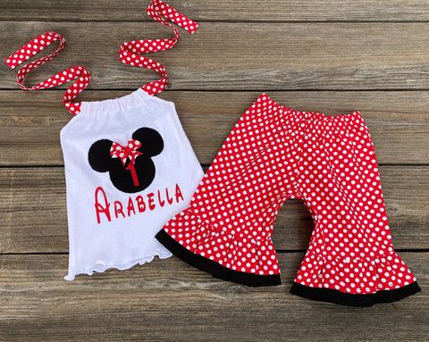Minnie Mouse personalized outfit