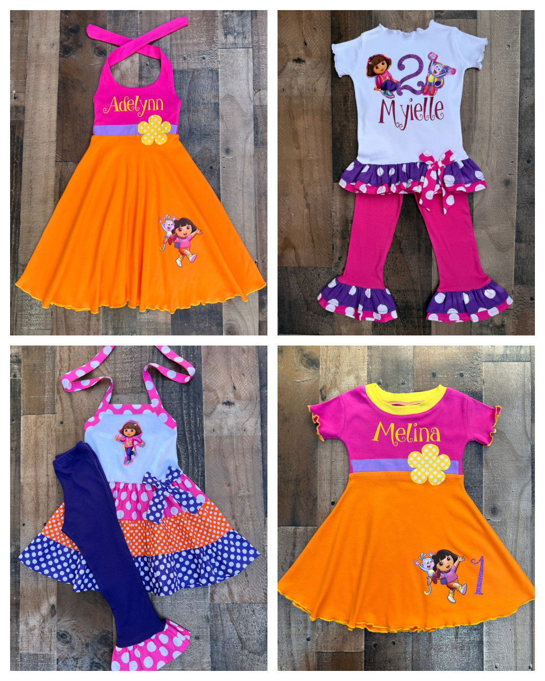 Dora The Explorer Birthday Girl Outfits & Dresses