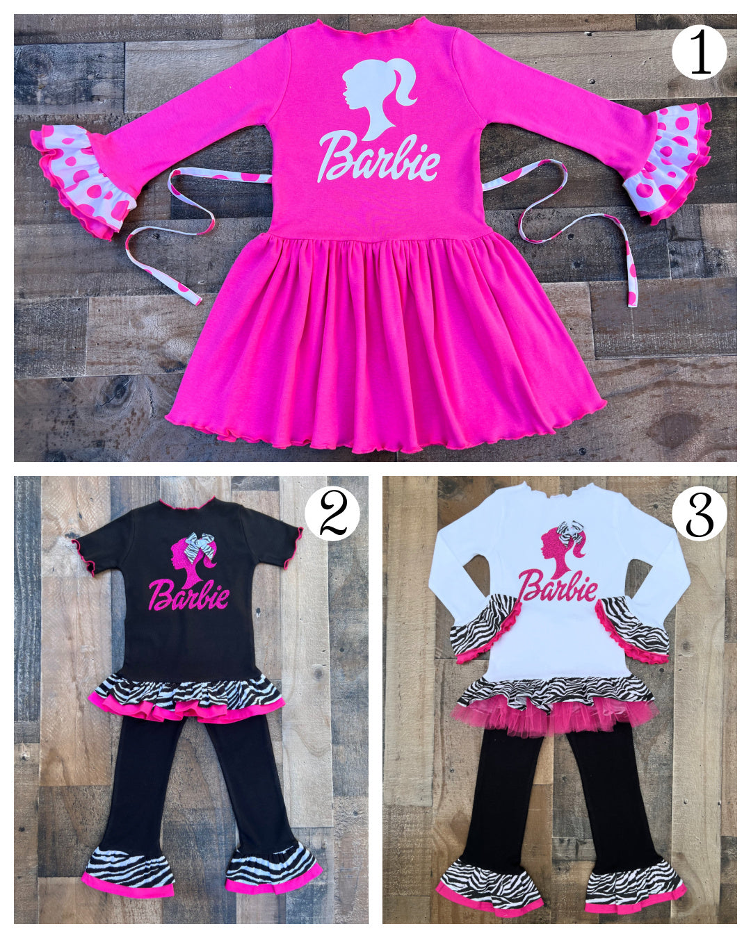 Barbie Outfits & Dresses For Little Girls