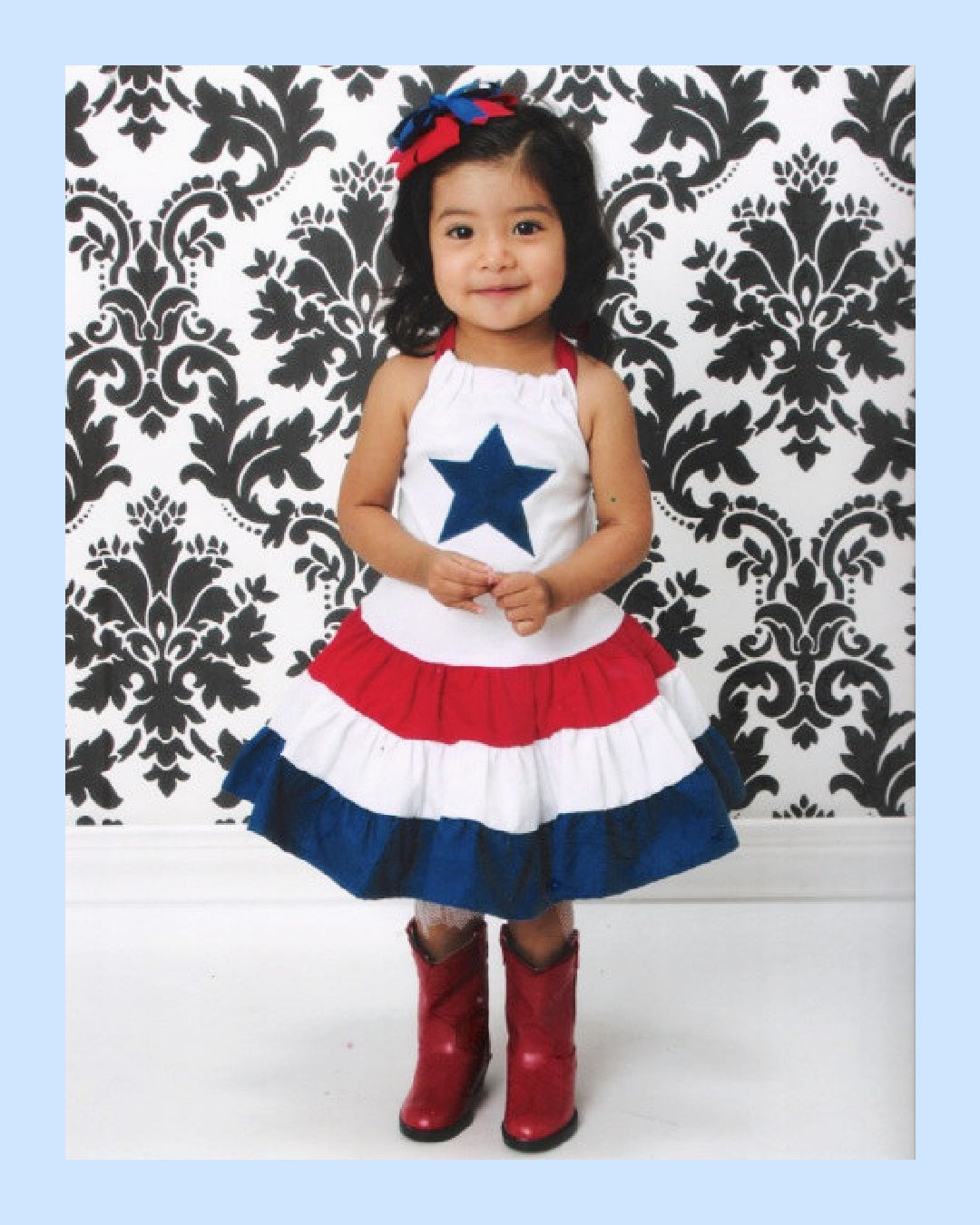 4th Of July Boutique Girl Outfits And Pageant Wear Dresses