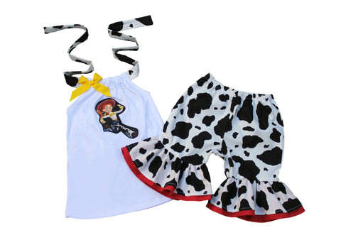 Jessie Woody Buzz Light Year Toy Story Outfits &amp; Dresses For Little Girls