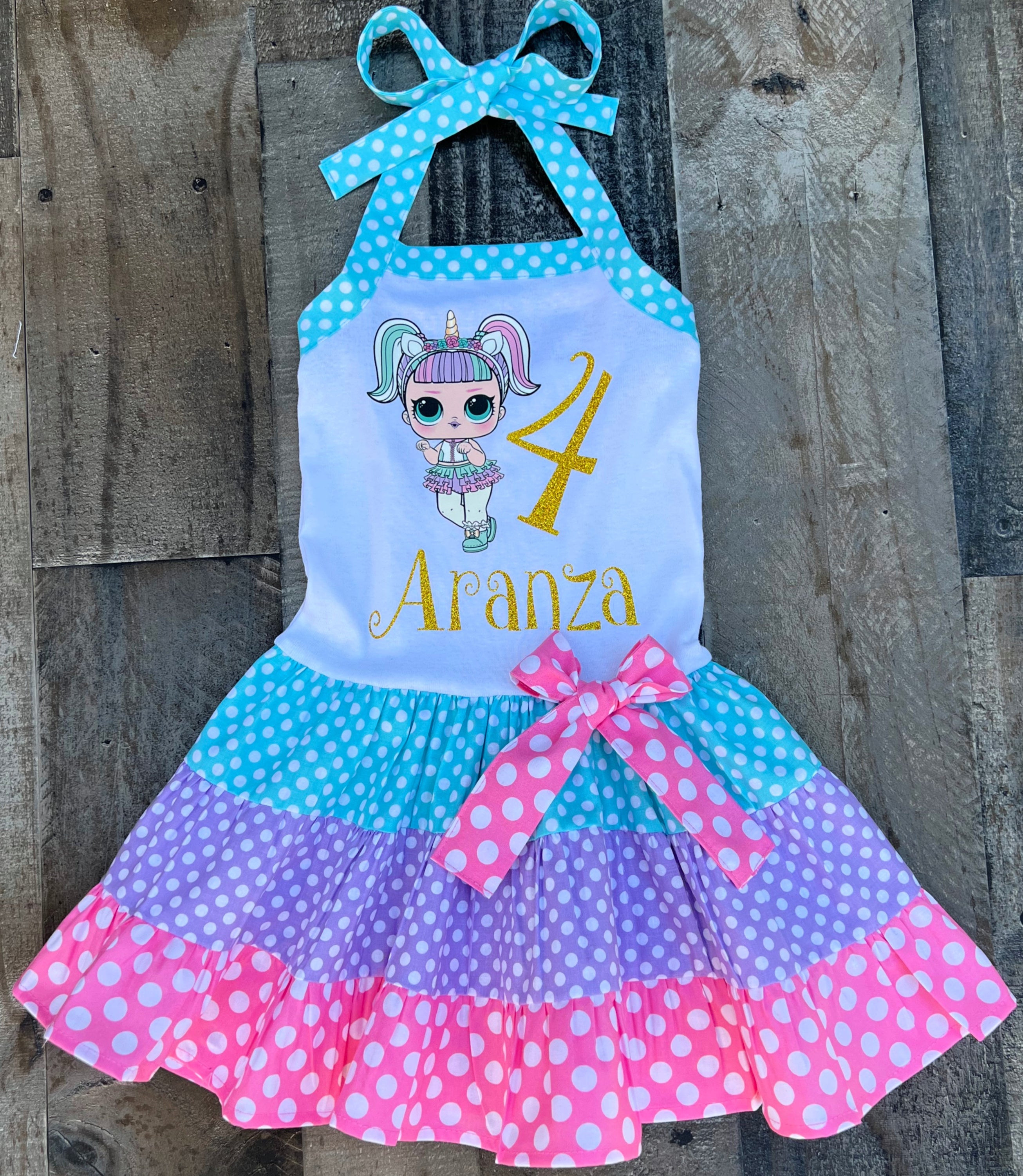 LOL Doll Birthday Dress