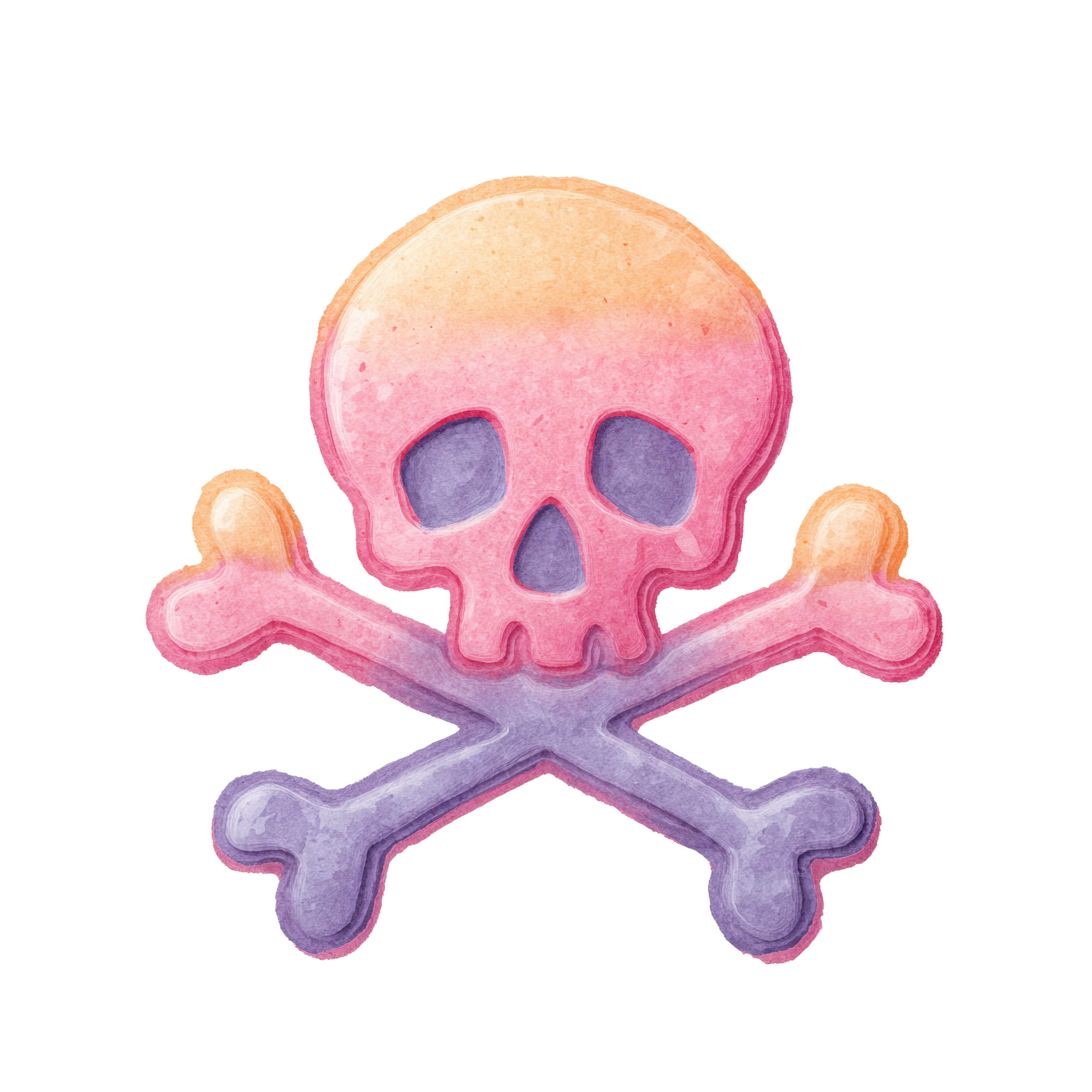 Crossbone Pirate Skull Little Girl Outfit 